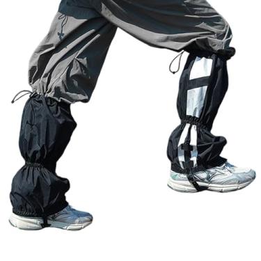 Imagem de Polainas Para Homens | Acessório De Esqui Refletivo, Ajustável E Impermeável,Polainas para Botas de Homem | Para Praia Viagem Esqui Caminhada Treino Campismo Noite Pátio Jardim Alpendre Relvado