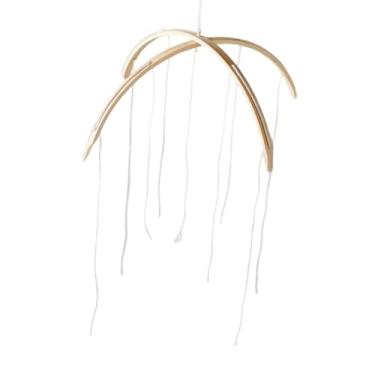 Imagem de oshhni Móbile de bambu para bebê, ideal para meninos e meninas. Decoração DIY para berçário, enfeites para quarto, e acessórios para babá. Sino de