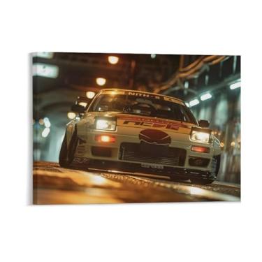 Imagem de HouLaiZhe Carro esportivo modificado S15 Jdm pôsteres de carro tela estética decoração de sala de parede impressões de parede sala de galeria decoração de parede para quarto sala de estar escritório