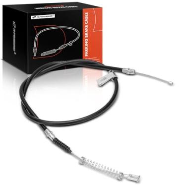 Imagem de A-Premium Conjunto de cabo de freio de estacionamento do lado do motorista traseiro compatível com GMC, Chevrolet, Cadillac modelos: Yukon XL 2500 2000-2009, Avalanche 2500 2002-2006, Suburban 2500