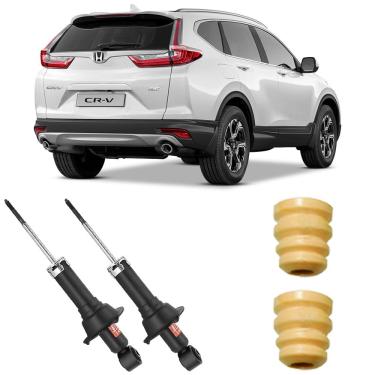 Imagem de 2 Amortecedor Honda Cr-v 07/11 Traseiro Le Ld Kayaba E Kit