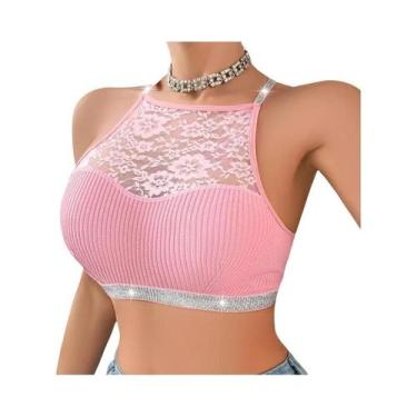 Imagem de Camisola Sexy De Renda Floral Para Mulheres, Lingerie Respirável E Con