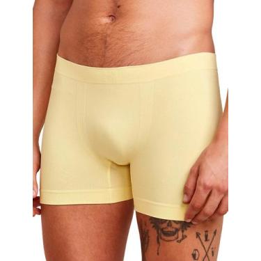 Imagem de Cueca Boxer Hope Smc61020, Amarelo, M