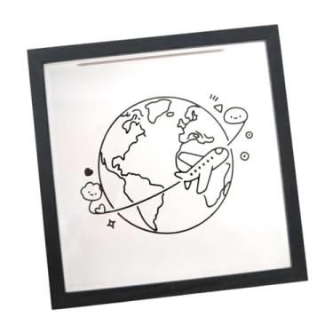 Imagem de Generic Caixa de exibição para ingressos, e leve, com abertura superior, ideal para casamentos e shows, 29 Cm X 29 Cm X 4.5