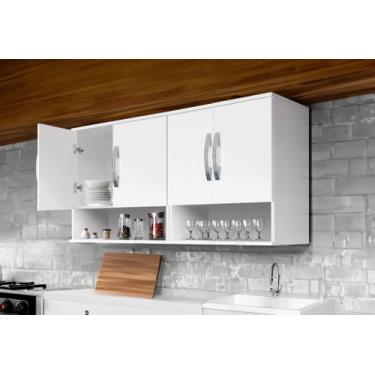 Imagem de Kit Módulo Aéreo com  Nicho (cozinha, lavanderia) - Ejn Commerce