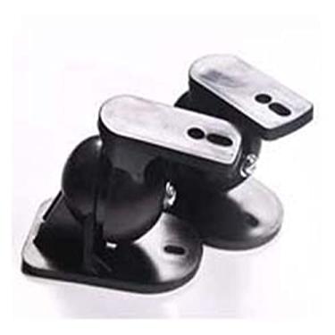 Imagem de SW-03 Suporte de parede para alto-falante de plástico ABS universal Z906 Suporte giratório de inclinação de movimento total (cor: com parafuso extra) (Sw 03)