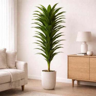 Imagem de Árvore Artificial Dracena Real Toque 1,5m X60 - Achaquidecor