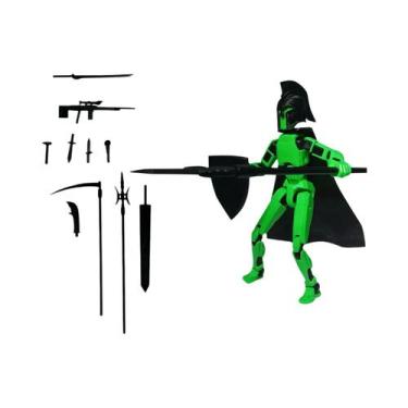 Imagem de Robô Articulado 3D Lucky 13: Boneco De Ação DIY, Brinquedo De Descompr