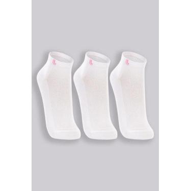 Imagem de Kit 3 Pares Meia Lupo Sport Cano Curto Algodão Confortável Respirável 