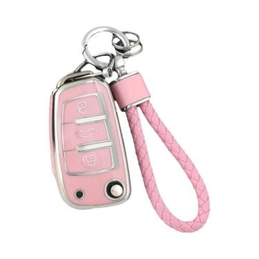 Imagem de Capa De Chave De Carro TPU Para Audi A4 A6 A1 A3 Q3 Q7 TT R8 S3 S6 RS3