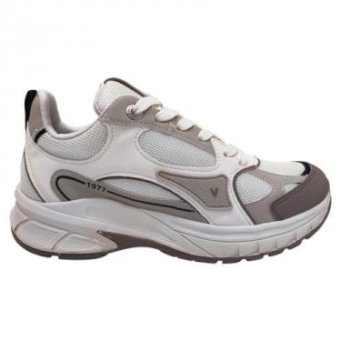 Imagem de Tênis Chunky Feminino Confortável Via Marte Branco e Nude 240011-12, B