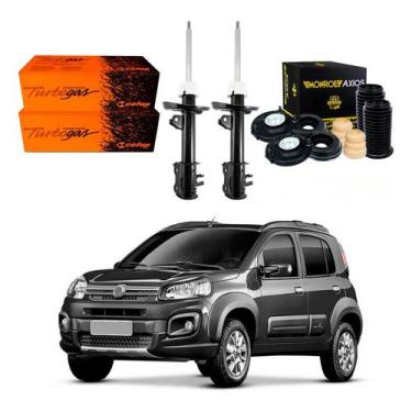 Imagem de Kit Amortecedor Dianteiro Novo Uno Way 1.0 1.3 2017 A 2021 - Cofap