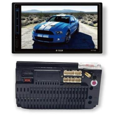 Imagem de Central Multimídia 2 Din Android 10 h-tech HT-7123 Tela Touch 7" Poleg