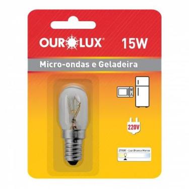 Imagem de Lâmpada para Micro-ondas, Refrigeradores e Fornos 15W 220V - OUROLUX