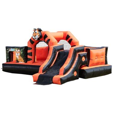 Imagem de Pula Pula Inflável Multiplay Tigrinho c/ Motor Papibrink