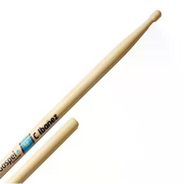 Imagem de Baqueta C. Ibañez Premium Gospel Groove 5B em Marfim padrão 5B clássic