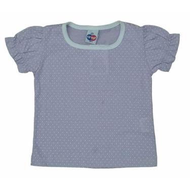 Imagem de Camiseta Infantil Tip Top Com Babado, 2 anos