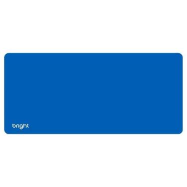 Imagem de Mouse pad Gamer Home Office Azul Grande 69x28 - BRIGHT