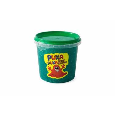 Imagem de Slime Puxa Puxa Glitter - - Balcão das Mágicas, Verde