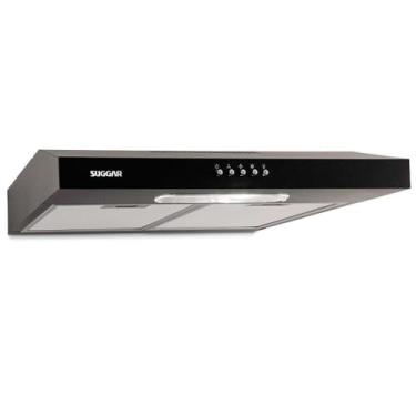 Imagem de SUGGAR DEPURADOR DE AR SLIM 60CM 3 VEL. PRETO 110V DPS161PT