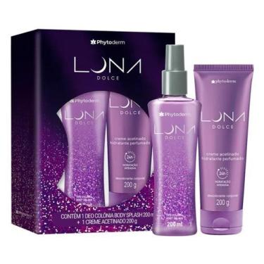 Imagem de Kit phytoderm luna dolce body splash 200ml + creme acetinado