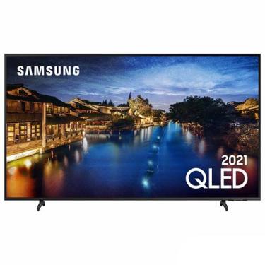 Imagem de Samsung Smart TV qled 4K Q60T 50, Pontos Quânticos, Borda Infinita, Alexa built in, Modo Ambiente Foto, Controle Único