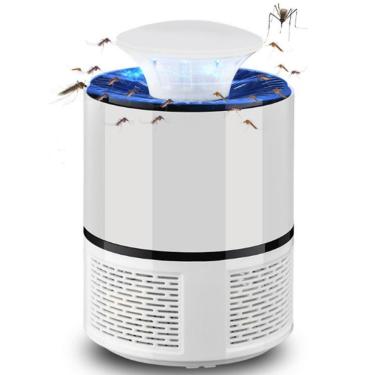 Imagem de Abajour Armadilha De Mosquito Pernilongo Led Violeta + Fonte