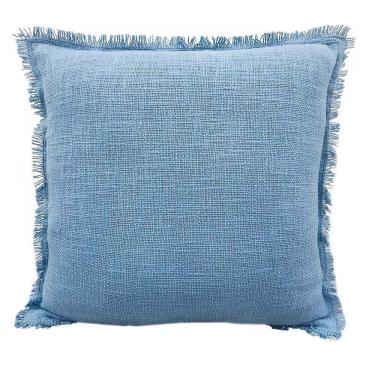 Imagem de Capa Para Almofada Sabia Azul Claro 0,45x0,45m - Qaza
