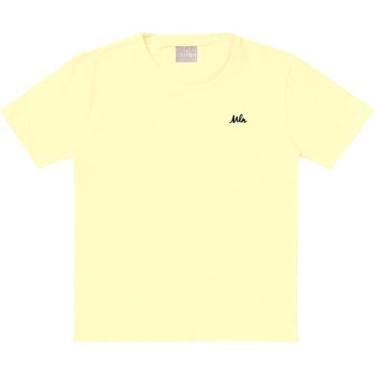 Imagem de Camiseta Menino Milon Em Algodão - Amarelo Creme