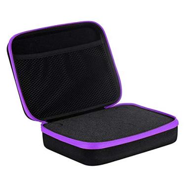 Imagem de XIATANG Bolsa de armazenamento de óleo essencial,Estojo Organizador de óleo Essencial Portátil para 30 garrafas, 5ml 10ml 15ml Organizador de garrafas de óleo essencial,viagens e uso doméstico