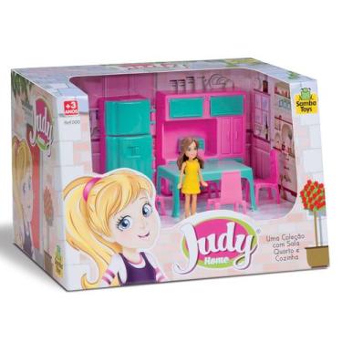 Imagem de Judy Home Cozinha Casinha De Boneca Com Boneca Samba Toys