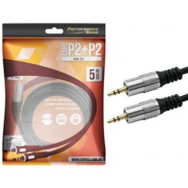 Imagem de PIX Cabo P2 Fitz - P2 + P2 Estéreo Plug Metal - 5M
