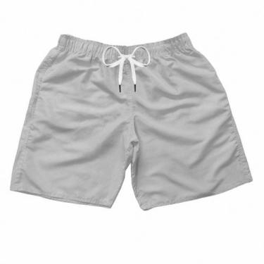 Imagem de Bermuda Plus Size Masculina Shorts Mauricinho Tactel Cores Diversas Li