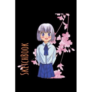 Imagem de Anime Sketchbook for Drawing, Sketching and Notes, Anime Gift Ideas: 6x9 120 Blank Pages