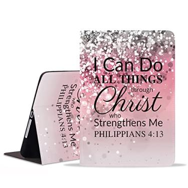 Imagem de FVAENDHIO Capa para Samsung Galaxy Tab S6 Lite 10,4 polegadas 2022/2020 (SM-P613/P619/P610/P615), capa protetora de couro, capa inteligente com suporte ajustável para despertar/despertar automático -