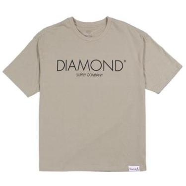 Imagem de Camiseta Diamond Supply Caqui-Unissex