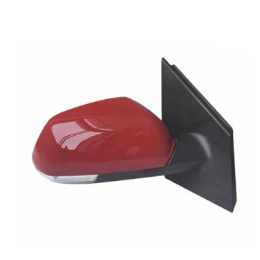 Imagem de Substituição do espelho lateral do passageiro adequado para Volkswagen VW Polo 2006-2010 Espelho retrovisor do carro conjunto do espelho retrovisor montagem do espelho retrovisor ajuste elétrico,