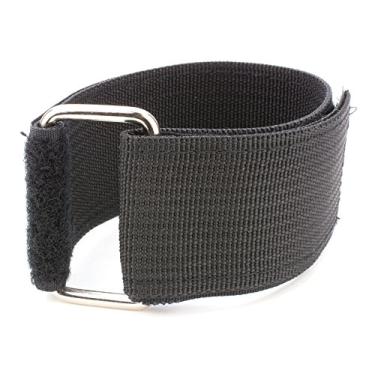 Imagem de Cinch Strap preta resistente de 76 x 5 cm - pacote com 5