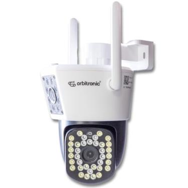 Imagem de Câmera Externa Lente Dupla Segurança Ip Infravermelho Wifi Hd ORB793 Orbitronic
