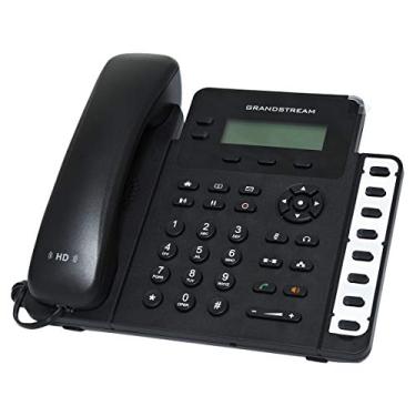 Imagem de Grandstream Telefone IP GXP1628 | 2 linhas, 2 contas SIP | Tela LCD de 2,9 polegadas | Gigabit Ethernet de porta dupla com PoE integrado