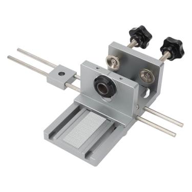 Imagem de Gabarito de Cavilha Autocentrante, Kit de Gabarito de Cavilha Versátil, Construção Robusta, Guia de Perfuração Ajustável para Tarefas de Marcenaria