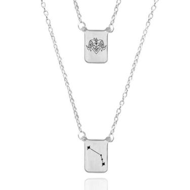 Imagem de Escapulário Áries Signo do Zodíaco Astros Constelação - Balaio de Sant