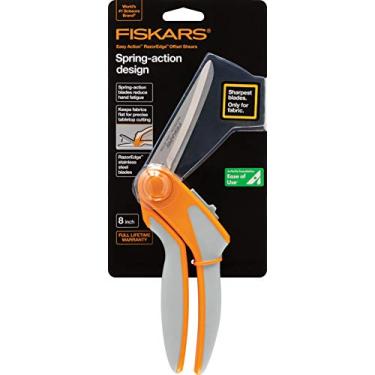 Imagem de Fiskars Tesoura de Tecido RazorEdge 20 cm para Corte de Mesa - Aço Inoxidável - Clássico