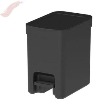 Imagem de Lixeira de Pedal 6 Litros Marca Ou Seletivo Orgânico Cozinha Lavabo Ba