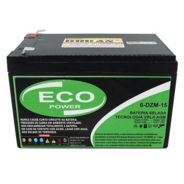 Imagem de Bateria Estacionária Ciclo Profundo 15Ah 12V para bike eletrica, Nobre