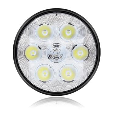 Imagem de NWpangu Faróis de LED para tratores Par36, 11,4 cm 24 W, feixe selado, luz de trabalho de LED, IP67 à prova d'água para trator, avião, motocicleta, equipamento agrícola, substituição de luz, 1 peça