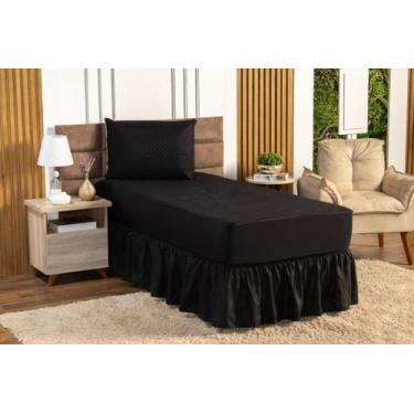 Imagem de Protetor Capa De Colchão Solteiro Impermeável Cama Box - Angel Distrib