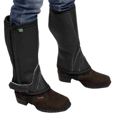 Imagem de Perneira infantil SV3297 - Preta - Selaria Vertentes, Preto, Mini