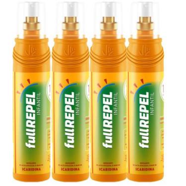 Imagem de Kit Repelente FullRepel Infantil- 100ml C/ Icaridina- 10 Horas de prot