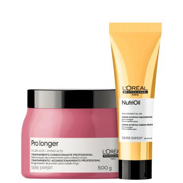 Imagem de Kit L`Oréal Professionnel Serie Expert Pro Longer NutriOil Power Duo Care (2 Produtos)